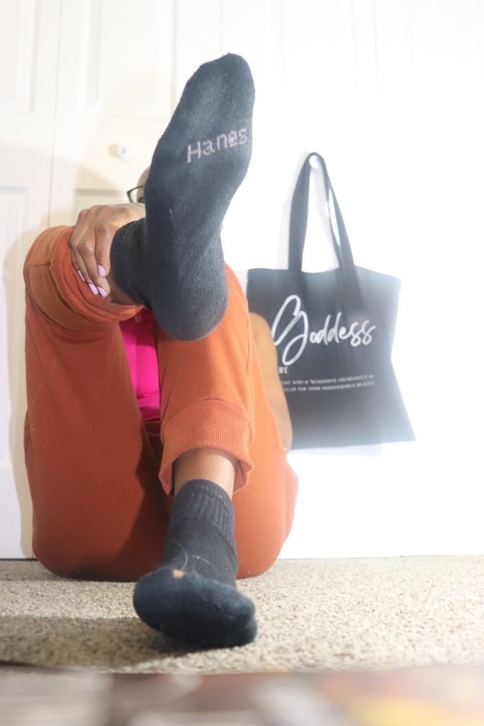 Chy Latte Ebony Foot Fetish Sock Fetish Pics 4