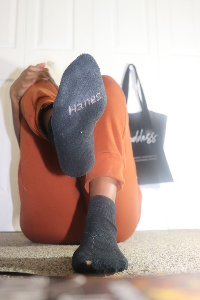 Chy Latte Ebony Foot Fetish Sock Fetish Pics 3